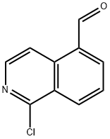 1-Chloroisoquinoline-5-carbaldehyde Struktur