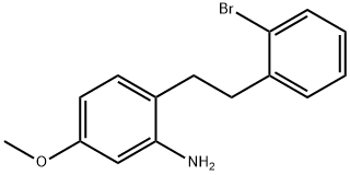 2-(2-BroMophenethyl)-5-Methoxyaniline Struktur