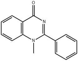 1-Methyl-2-phenylquinazolin-4(1H)-one Struktur