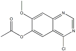 4-chloro-7-Methoxyquinazolin-6-yl acetate