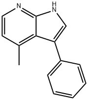 4-Methyl-3-phenyl-7-azaindole Struktur