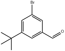 3-broMo-5-tert-butylbenzaldehyde Struktur