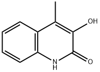 3-Hydroxy-4-Methylquinolin-2(1H)-one Struktur