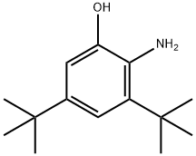 2-amino-3,5-ditert-butylphenol Struktur