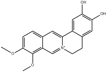 DeMethyleneberberine Struktur