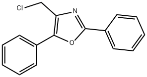 4-(ChloroMethyl)-2,5-diphenyloxazole Struktur