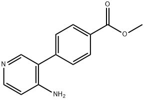 Methyl 4-(4-aMinopyridin-3-yl)benzoate Struktur