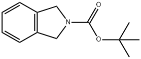 t-Butyl 1,3-dihydroisoindole-2-carboxylate Struktur