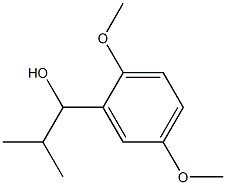 1-(2,5-diMethoxyphenyl)-2-Methylpropan-1-ol Struktur