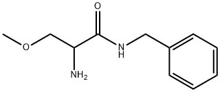 2-AMino-3-Methoxy-n-(phenylMethyl)propanaMide Struktur