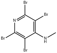 2,3,5,6-TetrabroMo-N-Methylpyridin-4-aMine Struktur