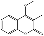 4-Methoxy-3-Methyl-2H-chroMen-2-one Struktur