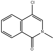 4-Chloro-2-Methylisoquinolin-1(2H)-one Struktur