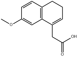 2-(7-Methoxy-3,4-dihydronaphthalen-1-yl)acetic acid