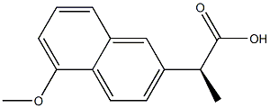 (±)-5-bromo-6-methoxy-alpha-methylnaphthalene-2-acetic acid|萘普生雜質(zhì)C