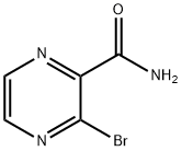 3-broMopyrazine-2-carboxaMide Struktur