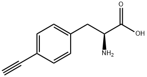 4-Ethynyl-L-phenylalanine HCl Struktur