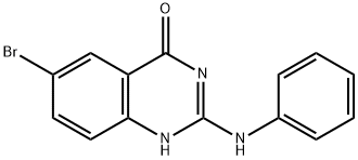 6-BroMo-2-(phenylaMino)quinazolin-4(3H)-one Struktur