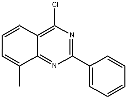 4-Chloro-8-Methyl-2-phenylquinazoline Struktur