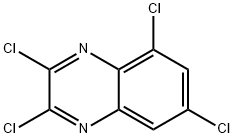 2,3,5,7-Tetrachloroquinoxaline Struktur