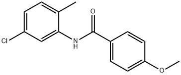 N-(5-chloro-2-methylphenyl)-4-methoxybenzamide Struktur