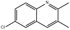 6-Chloro-2,3-diMethylquinoline Struktur