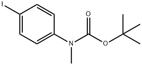 N-Boc 4-Iodo-N-Methylaniline Struktur