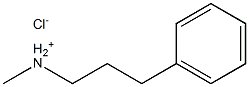 N-Methyl-3-phenylpropan-1-aMine hydrochloride
(RelCpd B) Struktur