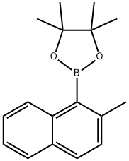 2-Methylnaphthalene-1-boronic Acid Pinacol Ester Struktur