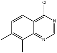 4-Chloro-7,8-diMethylquinazoline Struktur