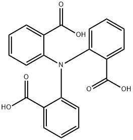 2,2',2''-nitrilotribenzoic acid Struktur