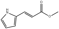 (E)-Methyl 3-(1H-pyrrol-2-yl)acrylate Struktur