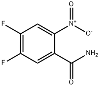 4,5-Difluoro-2-nitro-benzaMide Struktur