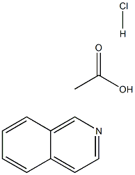 (R)-2-tetrahydroisoquinoline acetic acid-HCl Struktur