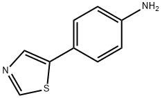 4-(Thiazol-5-yl)aniline Struktur