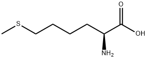 (S)-2-aMino-6-(Methylthio)hexanoic acid Struktur