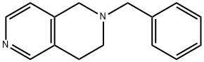 2-Benzyl-1,2,3,4-tetrahydro-2,6-naphthyridine Struktur