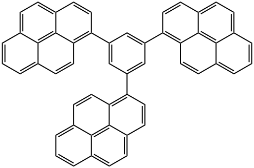 TPB3 , 1,3,5-Tri-(pyren-1-yl)-benzene