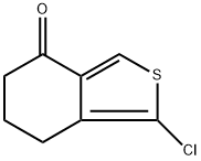 1-Chloro-6,7-dihydrobenzo[c]thiophen-4(5H)-one Struktur