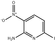 6-Iodo-3-nitro-pyridin-2-ylaMine Struktur