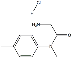 Glycinexylidide Hydrochloride Struktur