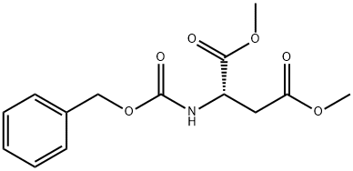 (S)-diMethyl 2-(((benzyloxy)carbonyl)aMino)succinate Struktur