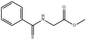 N-(Phenylthioxomethyl)glycine methyl ester Struktur