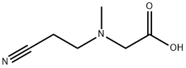 N-(2-Cyanoethyl)-N-Methylglycine Struktur