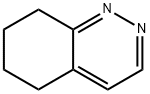 5,6,7,8-Tetrahydrocinnoline Struktur