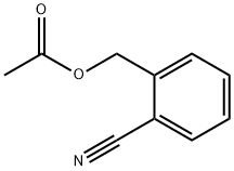 2-Cyanobenzyl acetate Struktur