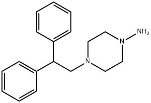 4-(2,2-Diphenylethyl)piperazin-1-aMine Struktur