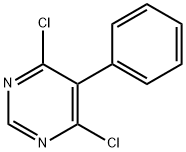 PyriMidine, 4,6-dichloro-5-phenyl- Struktur