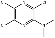 3,5,6-Trichloro-N,N-diMethylpyrazin-2-aMine Struktur