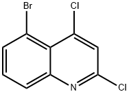 5-BroMo-2,4-dichloroquinoline Struktur